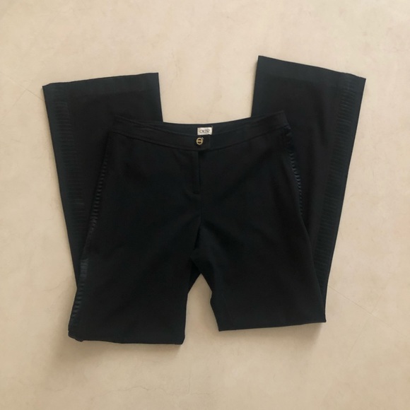 Gorgeous!Caché Black Tuxedo Pants Suit Pants Sz 6 Jacket SZ 10 (See Description) - Picture 12 of 14